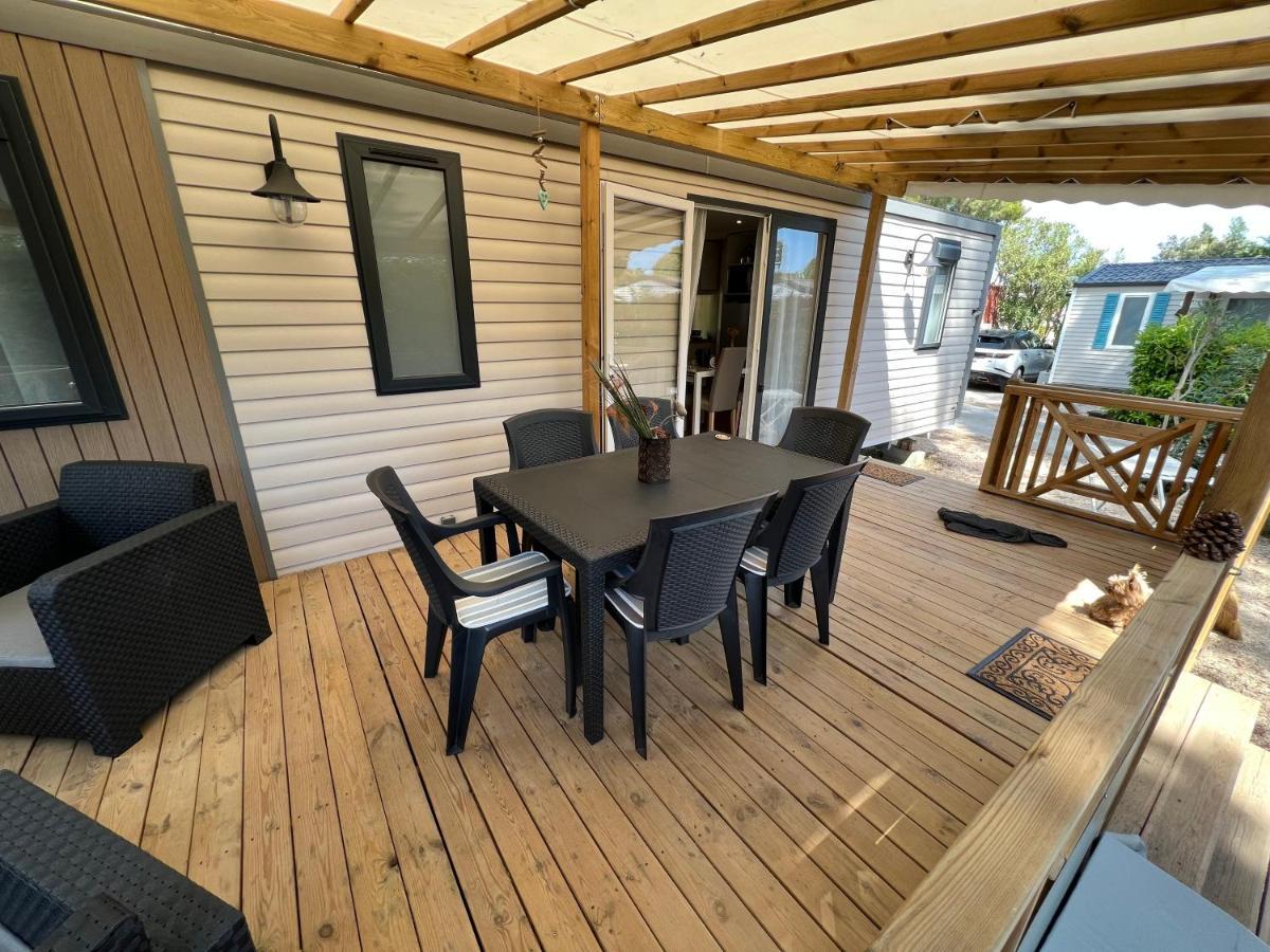 Camping Del Mar 10, Mobil Home Petit Paradis, 6 Personnes, Bord De Mer, Camping Del Mar Village Argelès-sur-Mer Zewnętrze zdjęcie