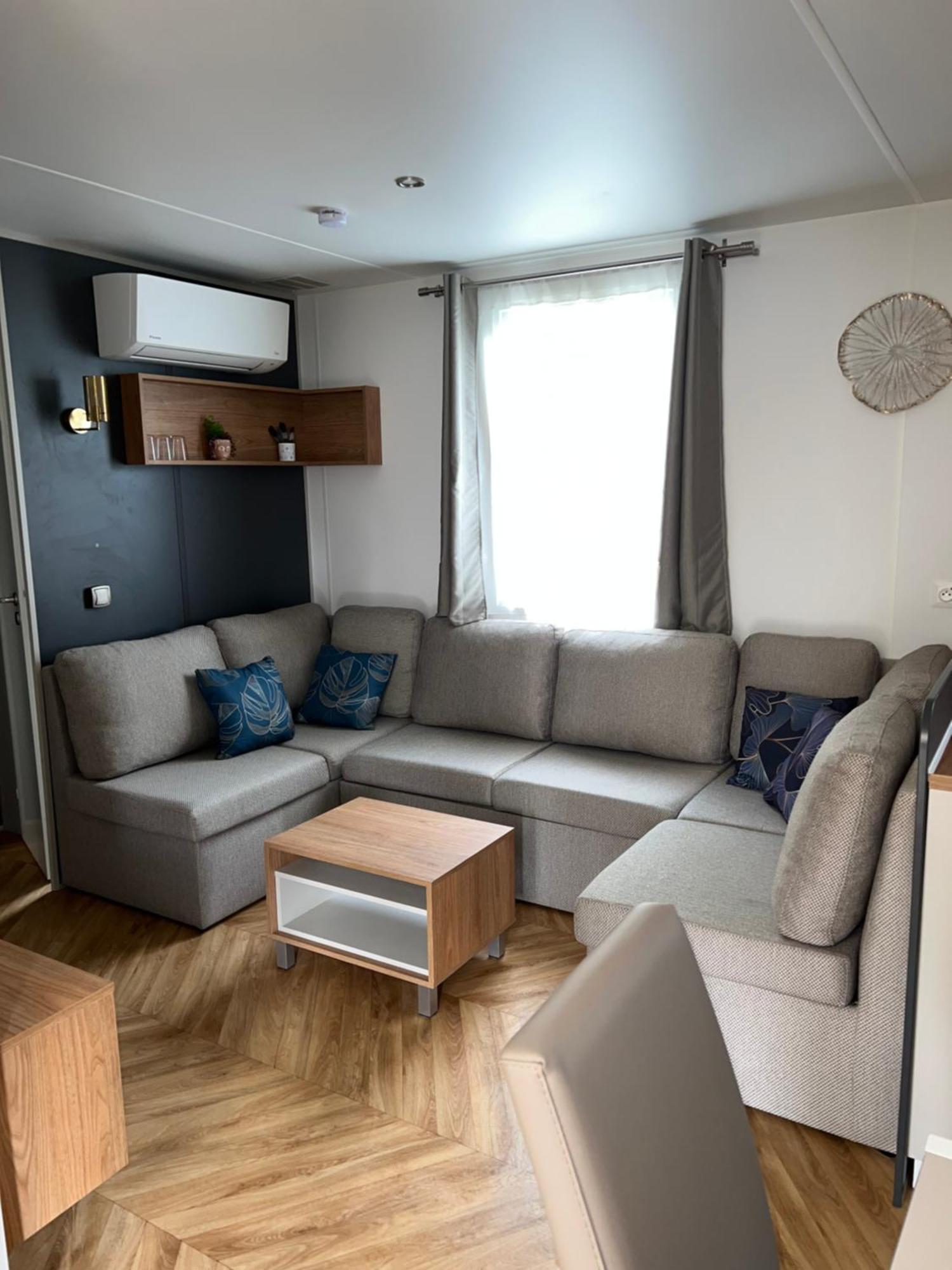 Camping Del Mar 10, Mobil Home Petit Paradis, 6 Personnes, Bord De Mer, Camping Del Mar Village Argelès-sur-Mer Zewnętrze zdjęcie